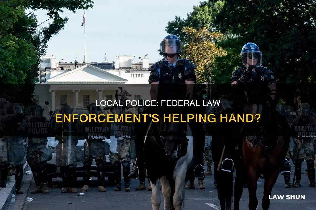 can local police voluntarily enforce federal law