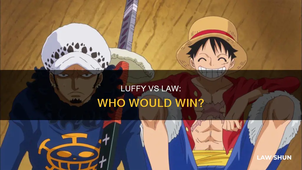 can luffy beat trafalgar law
