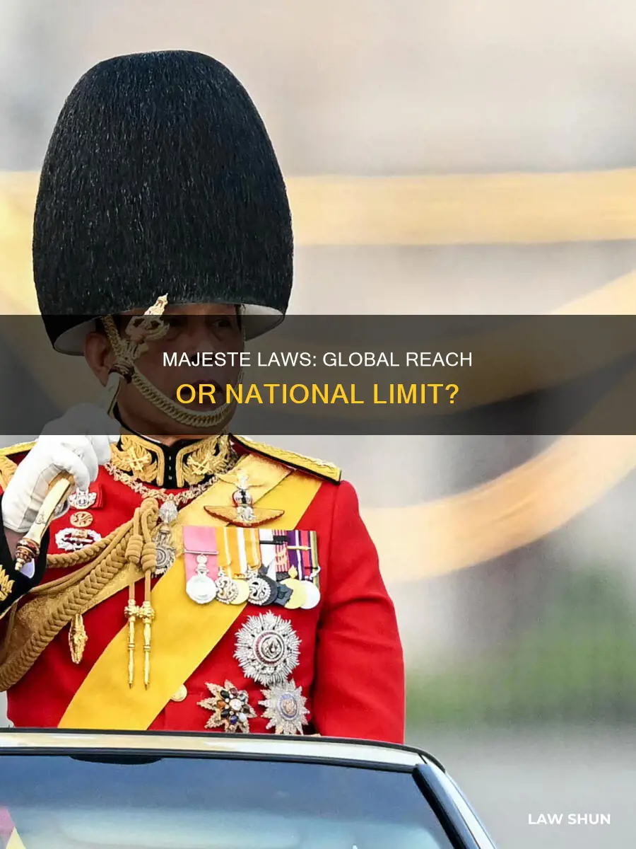 can majeste laws apply to foreign countries