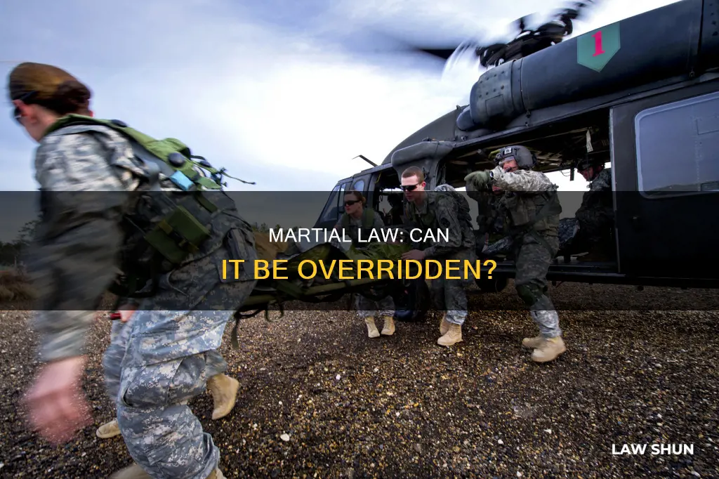 can martial law be countermanded