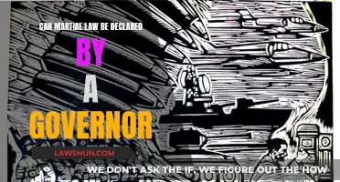 Martial Law: Can Governors Declare It?