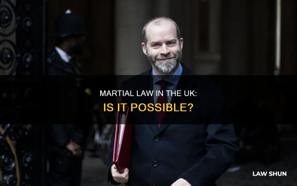 can martial law be declared in the uk