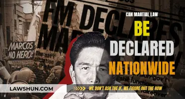 Martial Law: Can It Be Declared Countrywide?