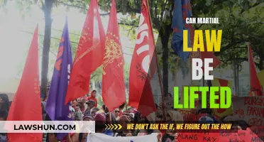 Martial Law: Can It Be Lifted?