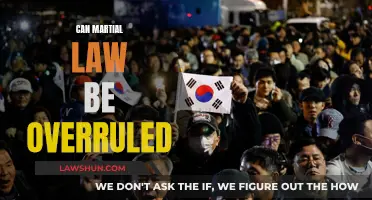 Martial Law: Can It Be Overruled?