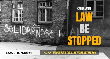 Martial Law: Can It Be Stopped?