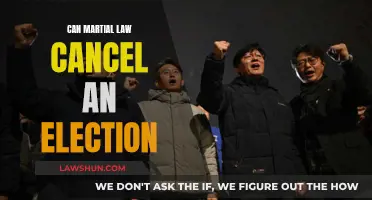 Martial Law: Can Elections Be Cancelled?