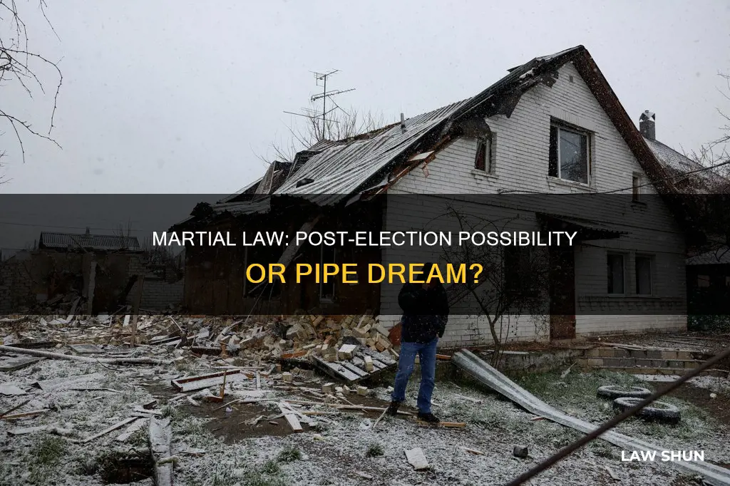 can martial law happen after election