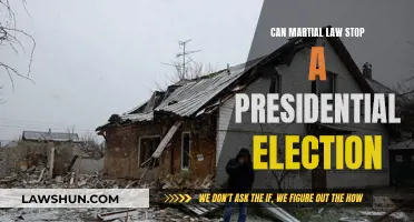 Martial Law: Can It Halt a Presidential Election?