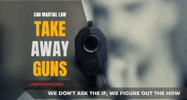 Martial Law: Can Guns Be Confiscated?