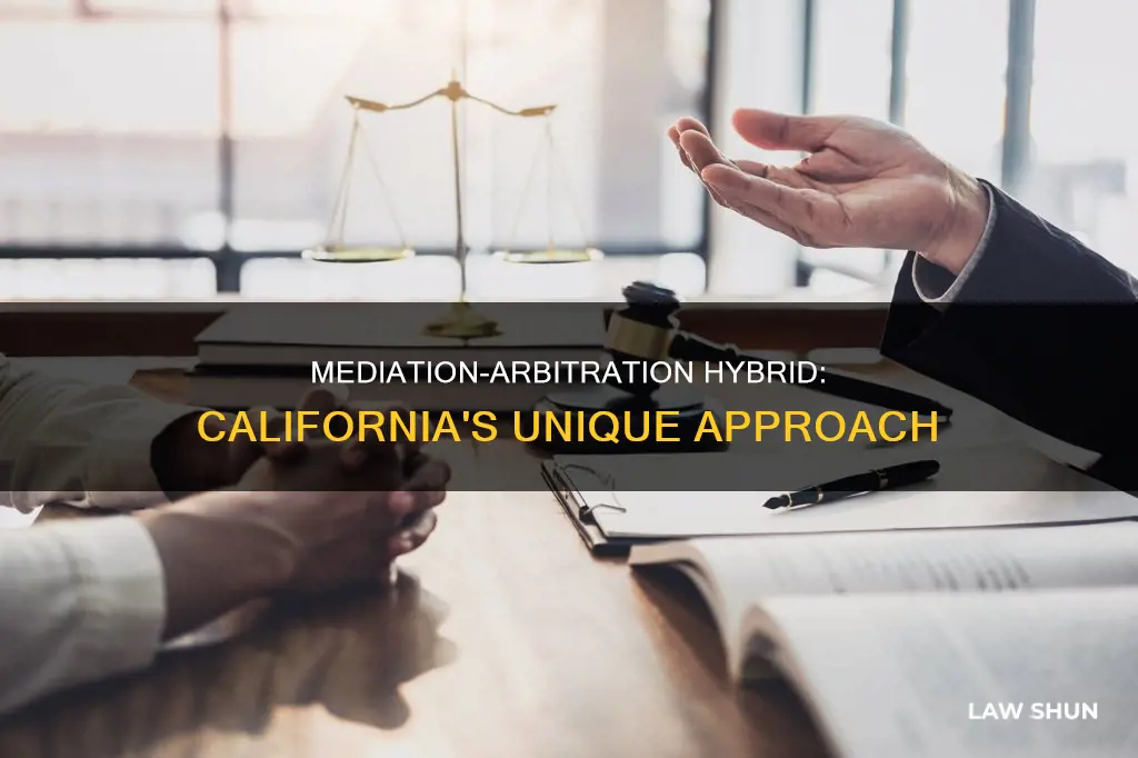 can mediation law be applied to arbitration california