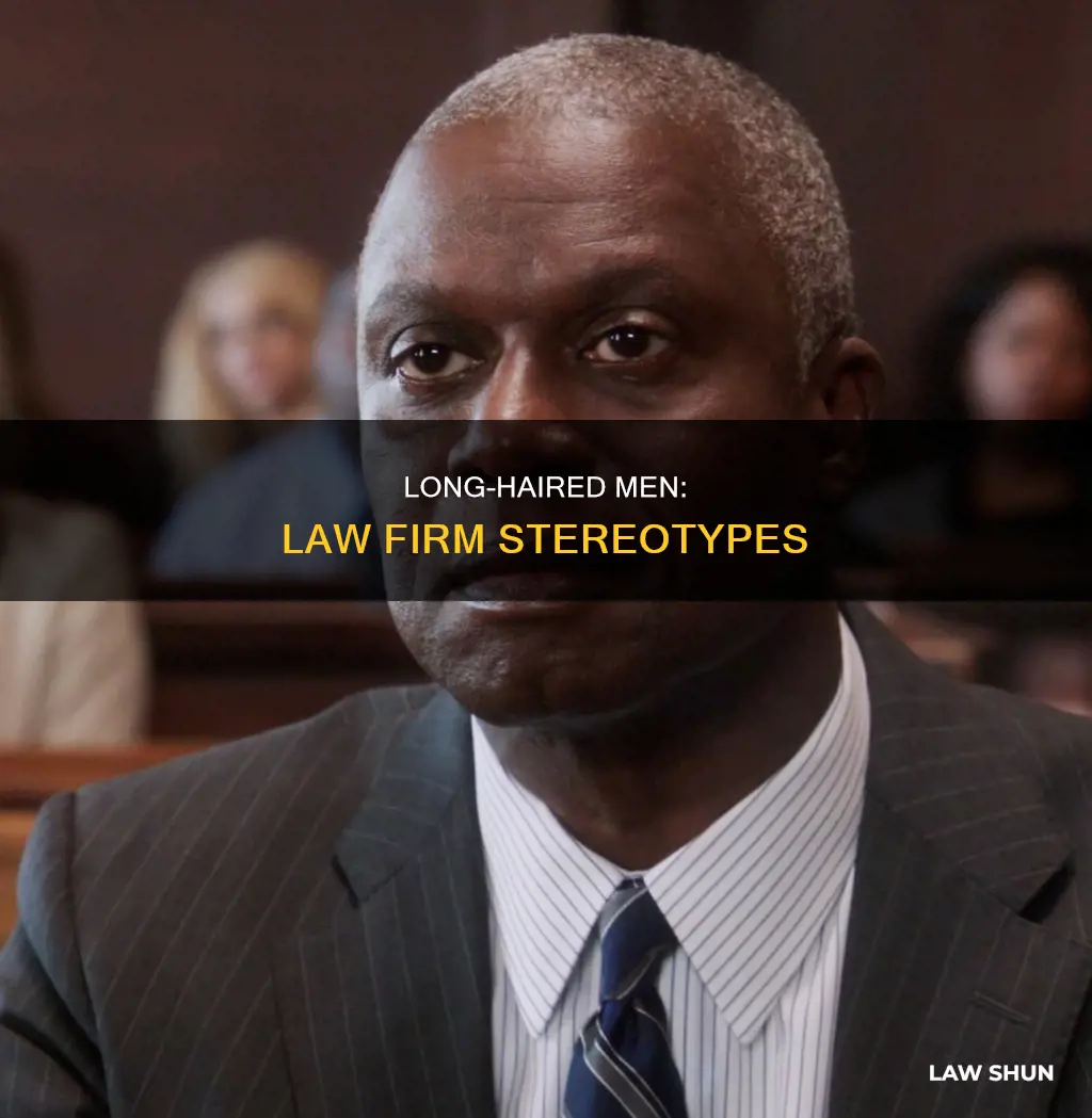 can men have long hair in a law firm