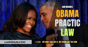 Michelle Obama: Law Practice Eligibility