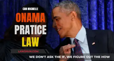 Michelle Obama: Can She Practice Law?