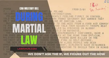 Martial Law: Military Powers and Limitations