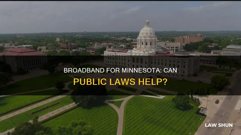 can minnesota get public broadband laws