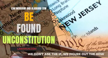 Missouri and Alabama: Unconstitutional Law?