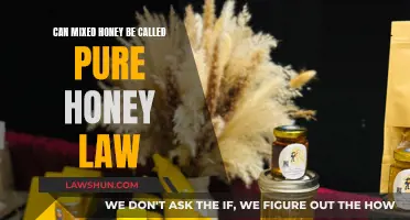 Honey Purity: What Does the Law Say?