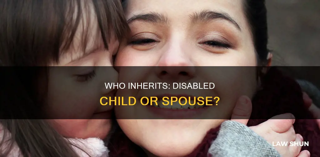 can mother in law give house to disabled child