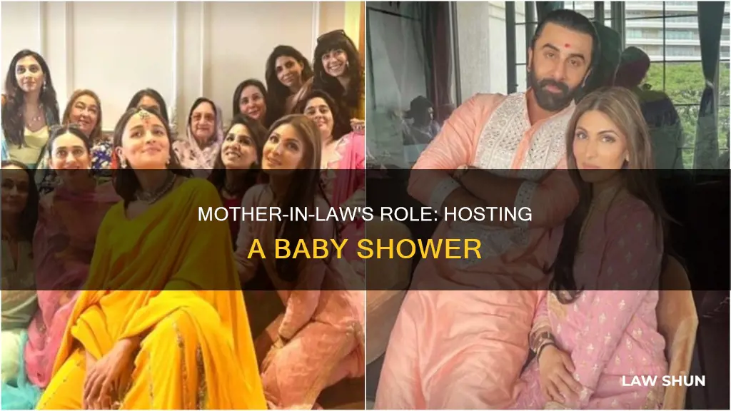 can mother in law host baby shower