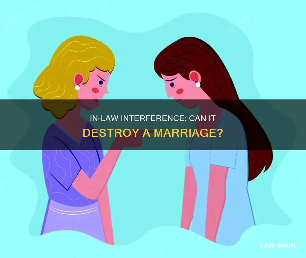 can mother in law ruined marriage