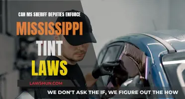 Mississippi Tint Laws: Sheriff Deputies' Authority