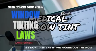 Eye Doctors: Can They Exempt You From Tint Laws?