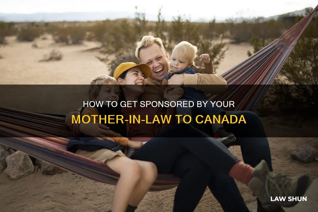 can my mother in law sponsor me to canada