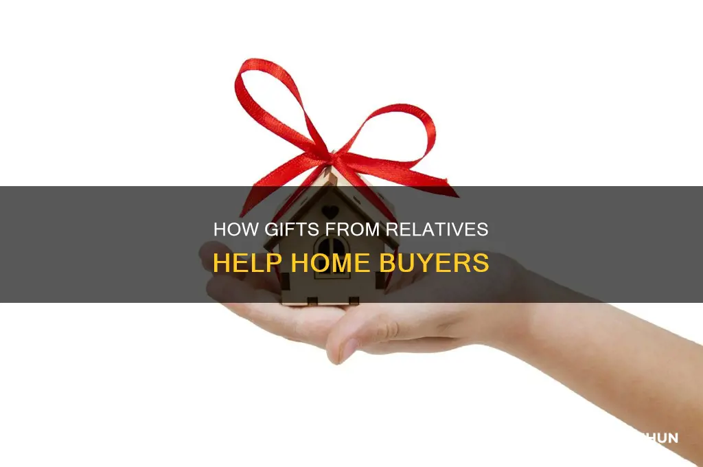 can my sister in law provide gift funds for home