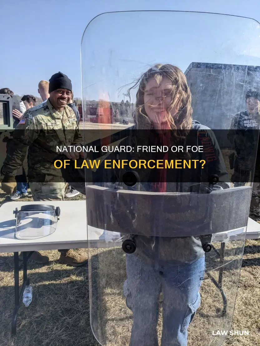 can national guard be used as law enforcement