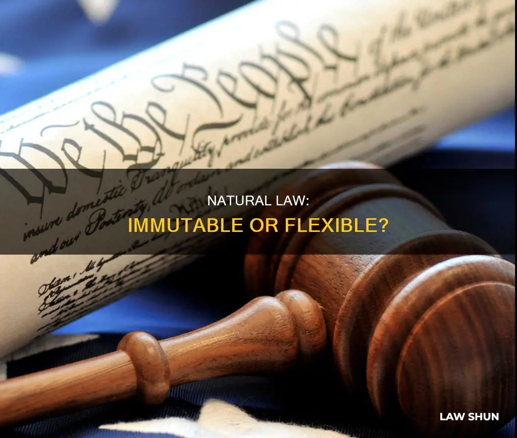 can natural law be broken