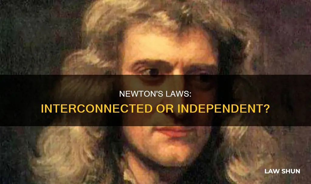 can newton first law be deduced from the second law