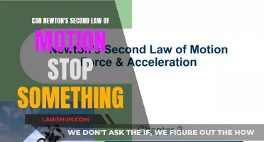 How Newton's Second Law Halts Motion