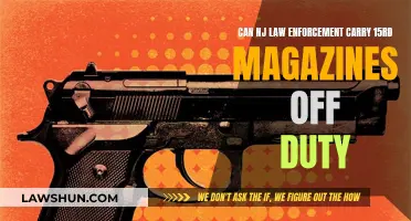 Off-Duty Carry: NJ Law Enforcement's 15-Round Capacity