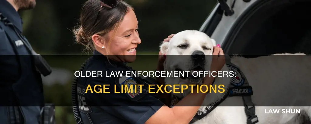can non 6c law enforcement officers be older than 37