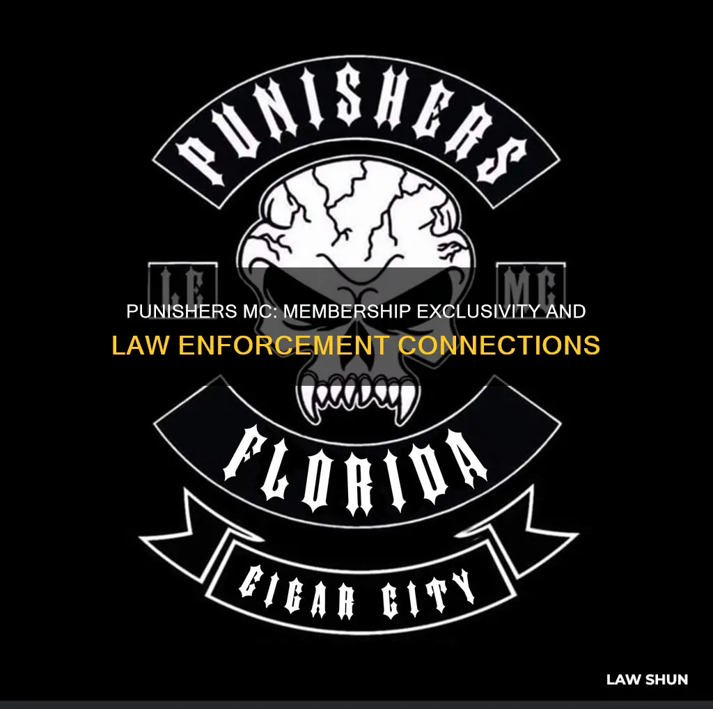 can non law enforcement join punishers mc