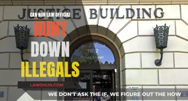 Who Can Hunt Down Illegals? Law Officials or Citizens?