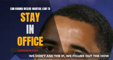 Martial Law: Obama's Office Tenure Extension?