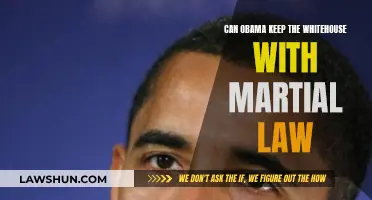 Martial Law: Obama's Whitehouse Retention Strategy?