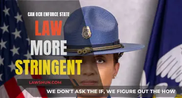 OCR's Role: Enforcing State Law with Stringency