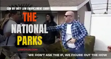 Law Enforcement and Firearms in National Parks