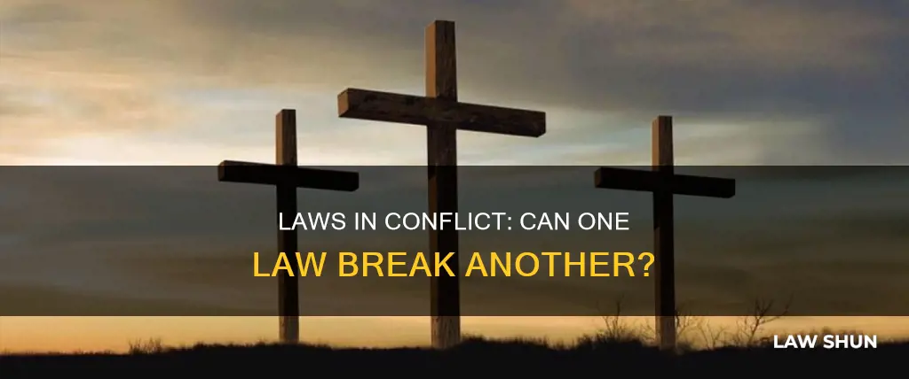 can one law violate another