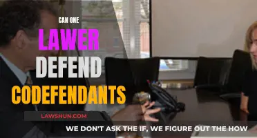 Defending Codefendants: Can One Lawyer Do It?