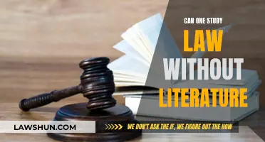 Law Study: Literature's Role Explored