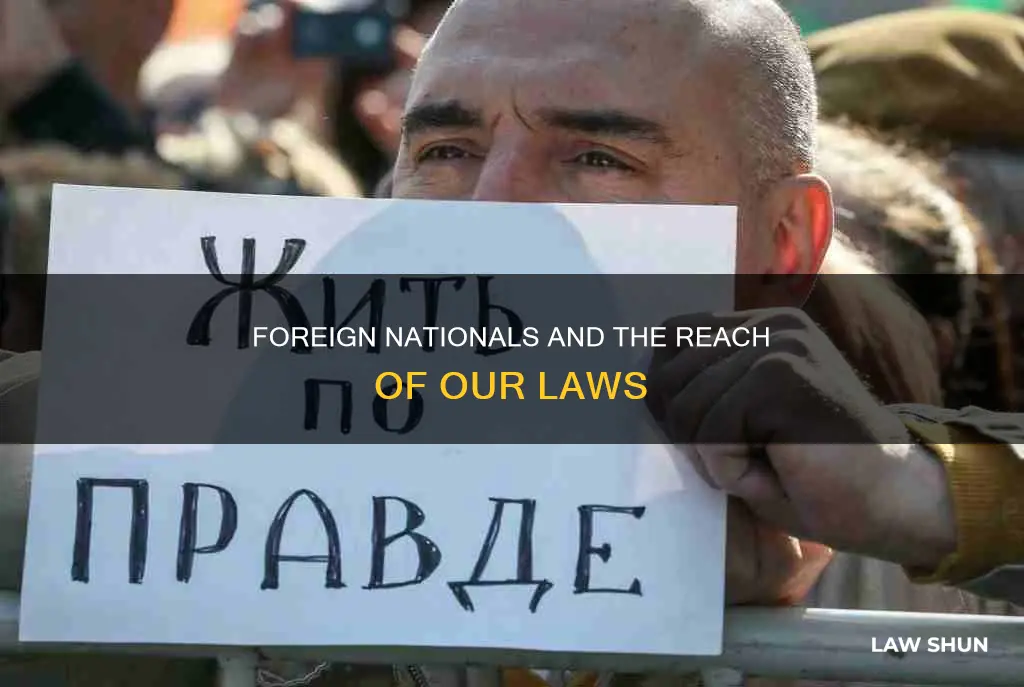 can our law be used to prosecute foreigners