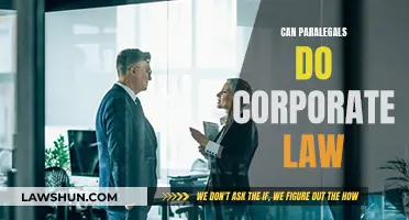 Paralegals in Corporate Law: What's Possible?