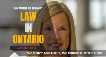 Paralegals and Family Law in Ontario: What's the Deal?