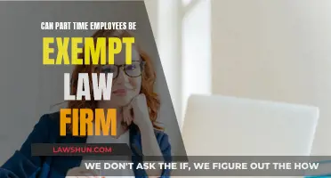 Part-Time Employees: Exempt or Not in Law Firms?