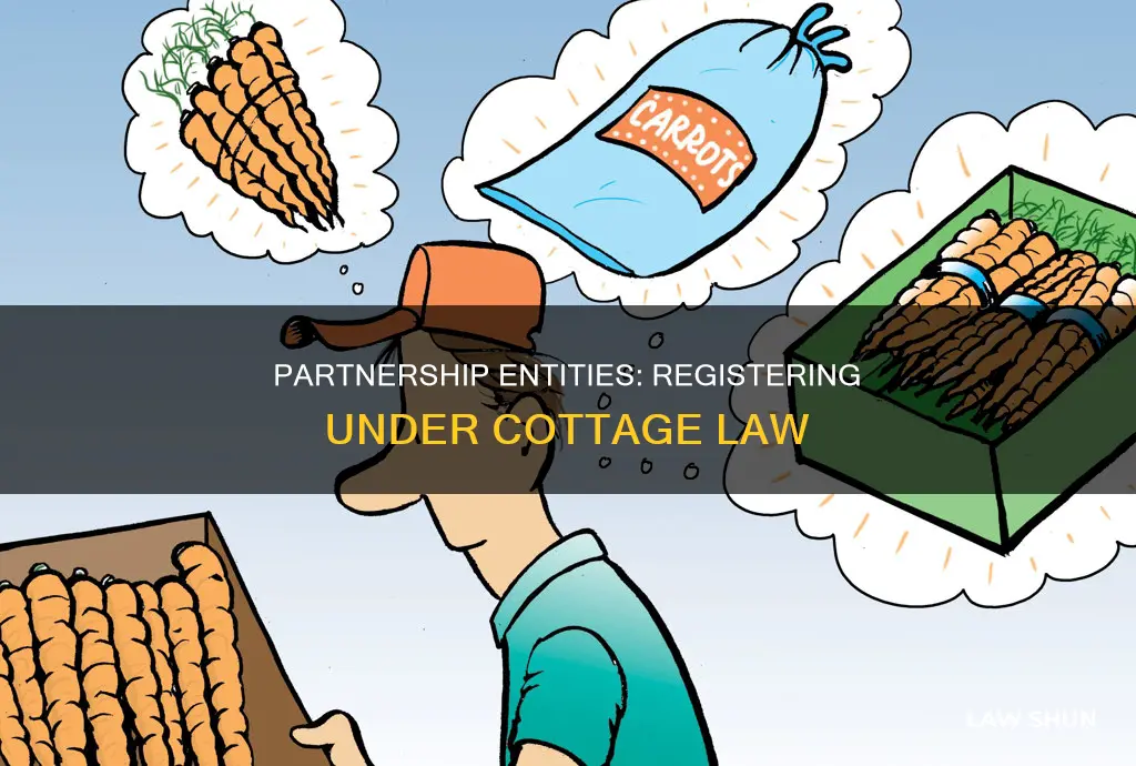 can partnership entity register under the cottage law