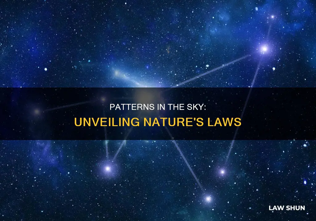 can pattern in the sky reaveal an underlying physical law